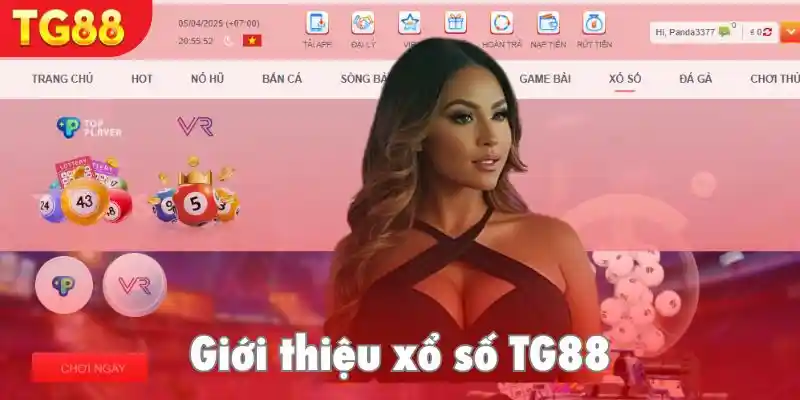 Khám phá sảnh xổ số tại nhà cái uy tín hàng đầu TG88