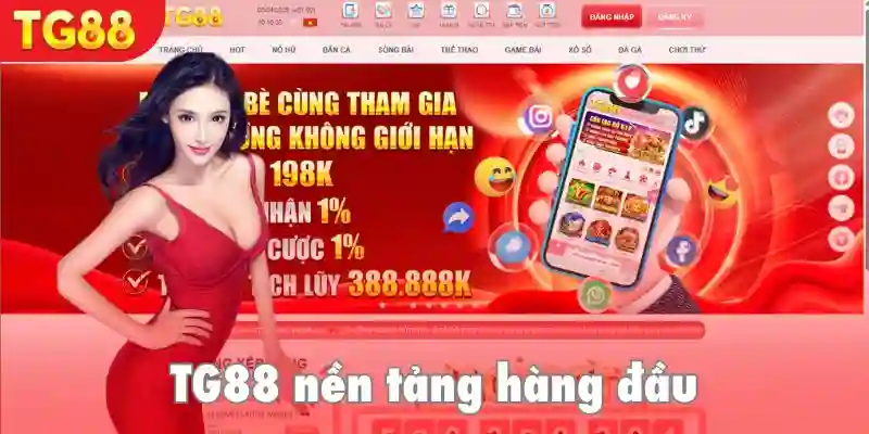 TG88 nền tảng giải trí cá cược hàng đầu